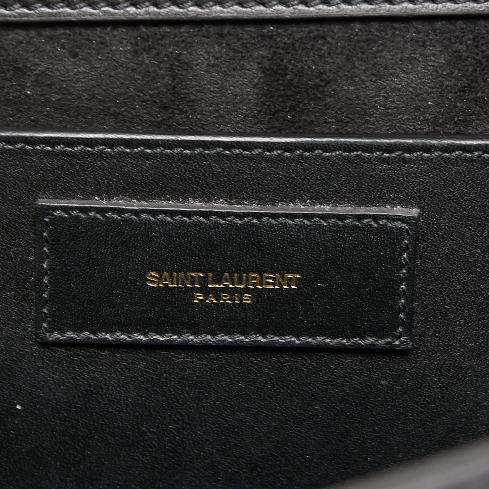 Saint Laurent Black Leather Medium Betty Shoulder Bag 3