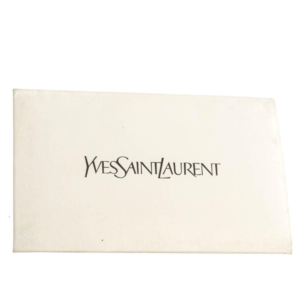 Saint Laurent Black Leather Medium Chyc Flap Bag 7