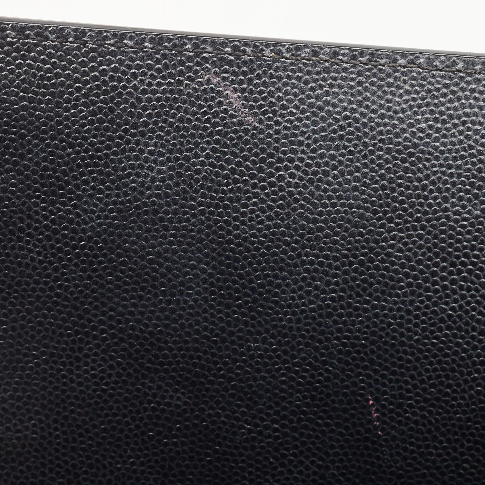Saint Laurent Black Leather Medium Kate Shoulder Bag 8
