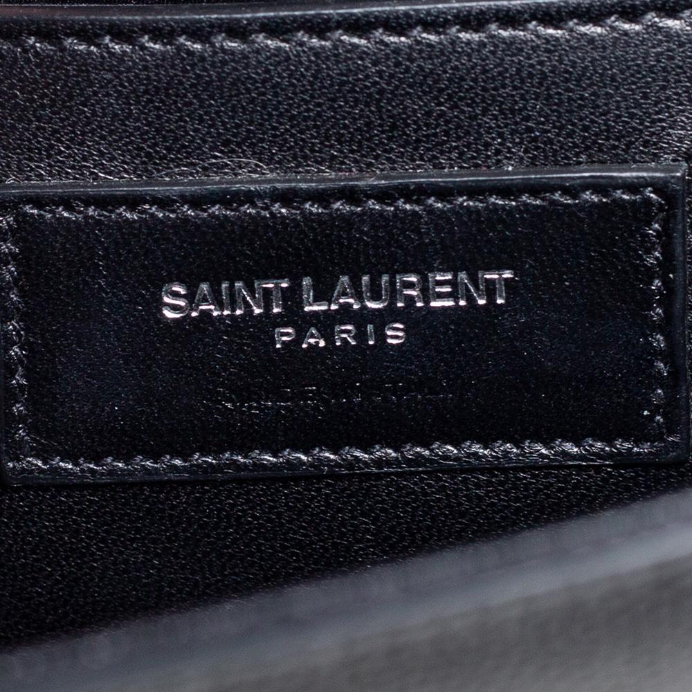Saint Laurent Black Leather Medium Kate Shoulder Bag 4