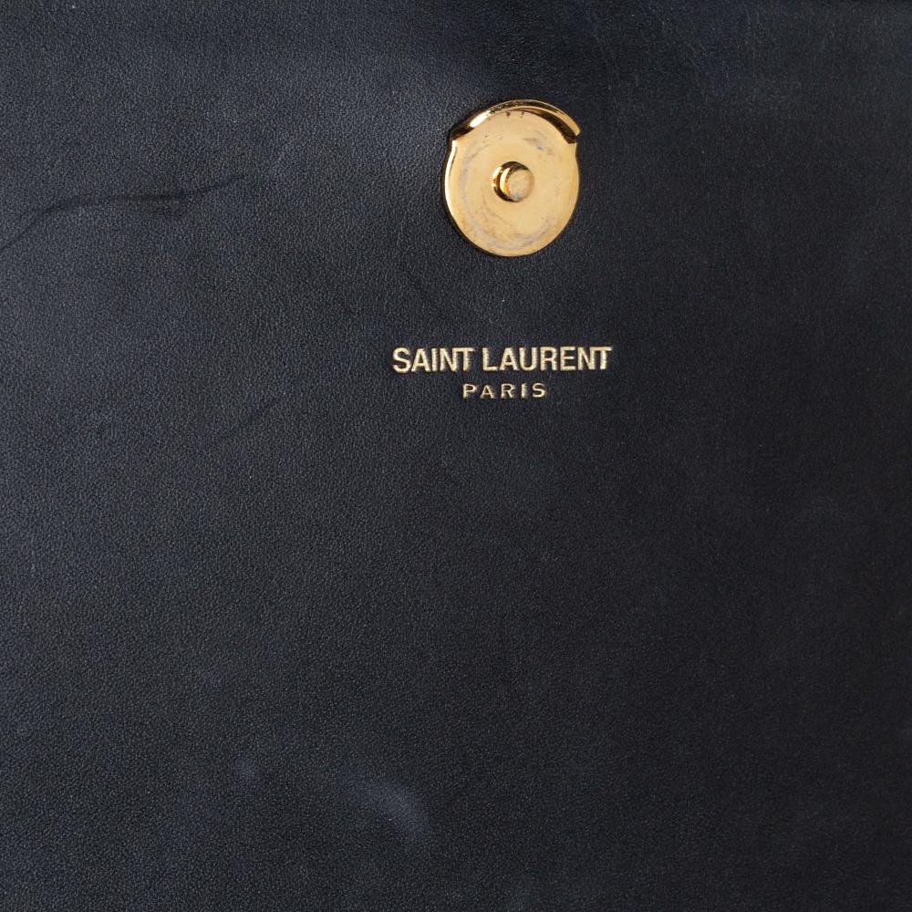 Saint Laurent Black Leather Medium Kate Tassel Shoulder Bag 8
