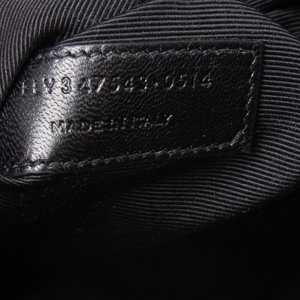 Saint Laurent Black Leather Medium Sac De Jour Tote 2