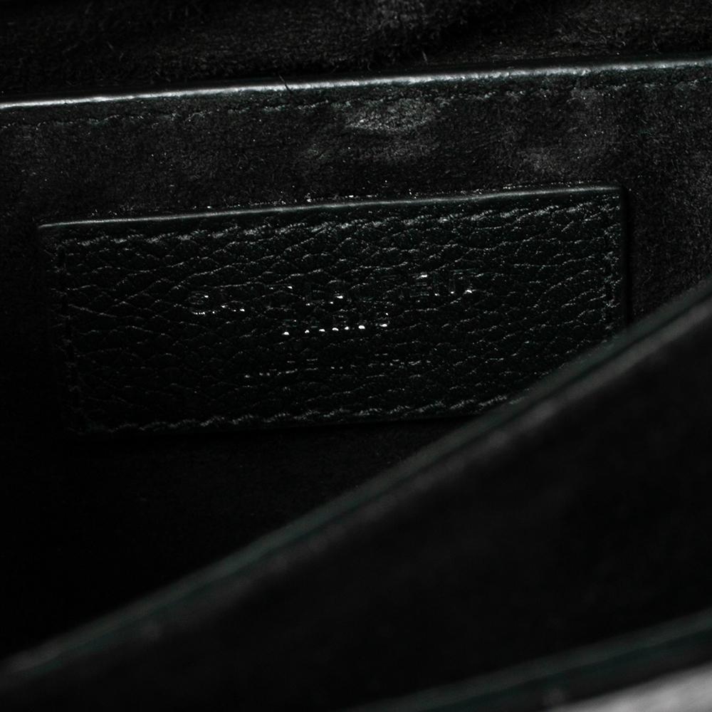 Saint Laurent Black Leather Medium Sunset Shoulder Bag 4