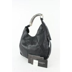 Saint Laurent Black Leather Mombasa 913ysl24