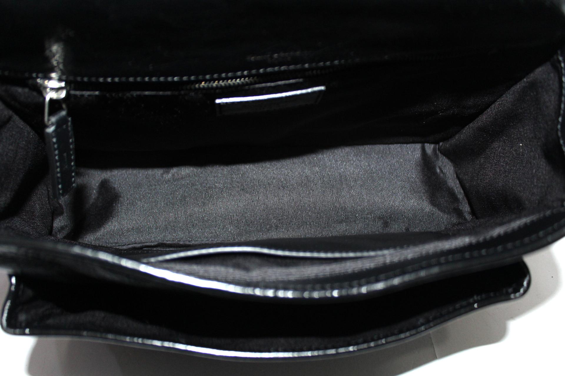 Saint Laurent Black Leather Niki Bag 2