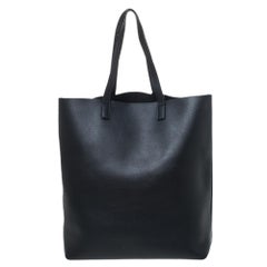 Saint Laurent Black Leather North South Tote