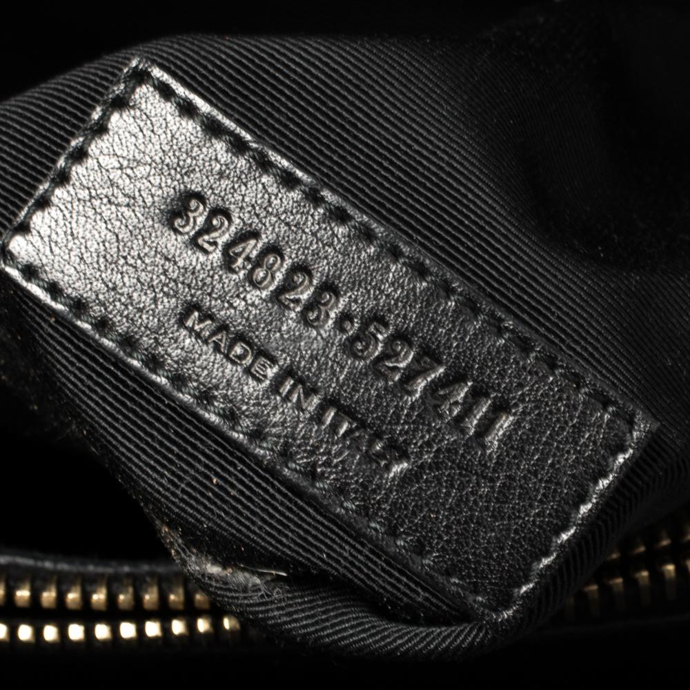 Saint Laurent Black Leather Small Classic Sac De Jour Tote 2