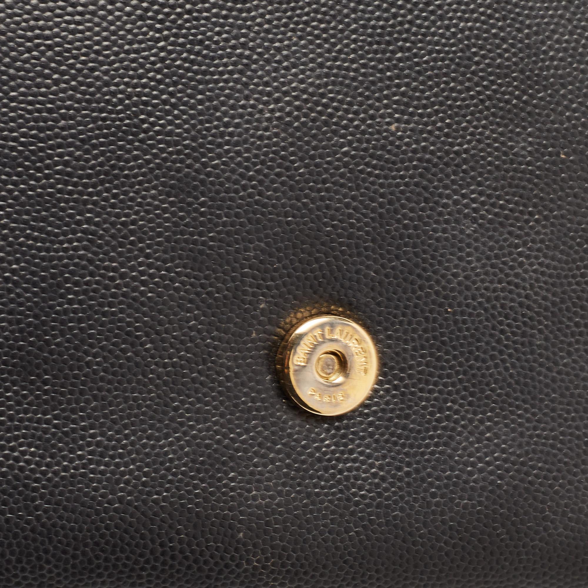 Saint Laurent Black Leather Small Kate Shoulder Bag 2