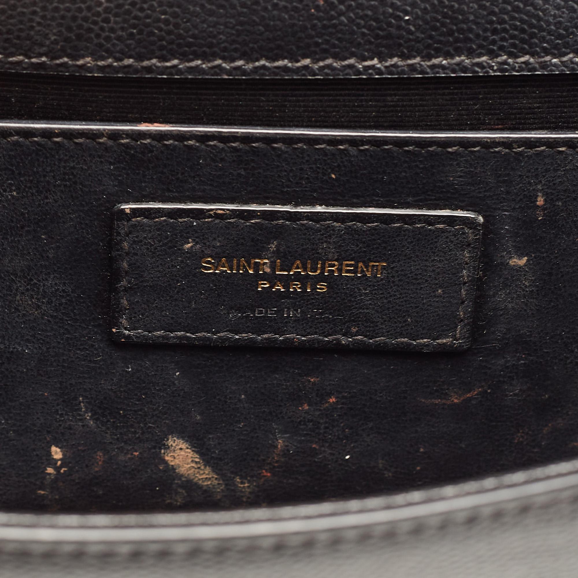 Saint Laurent Black Leather Small Kate Shoulder Bag 5