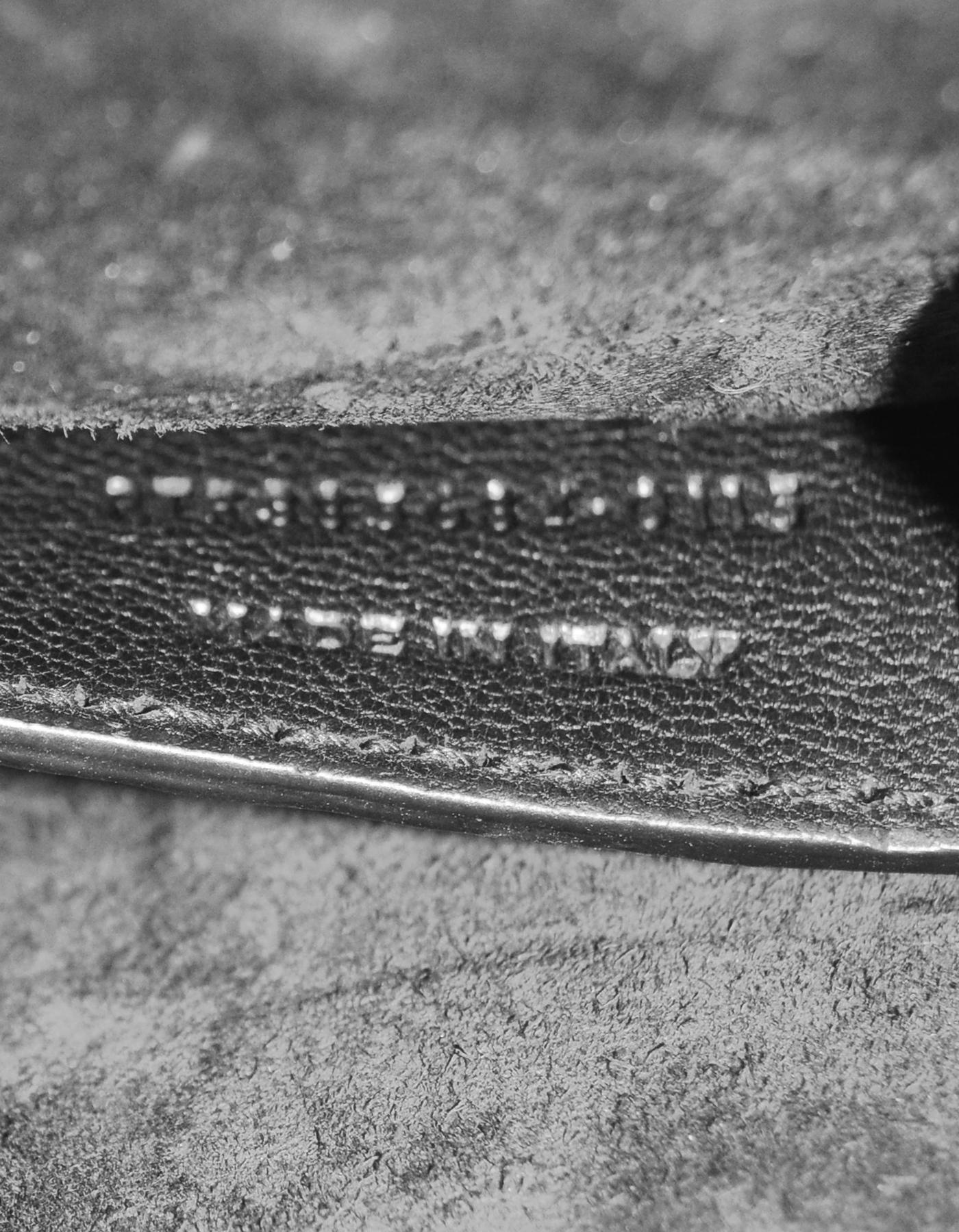 Saint Laurent Black Leather Snake Fringe Mini Crossbody Bag rt $1, 750 1