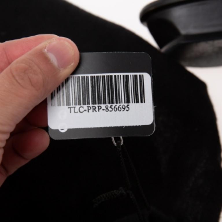 Saint Laurent - Sandales à brides en cuir noir - Taille 38 en vente 3