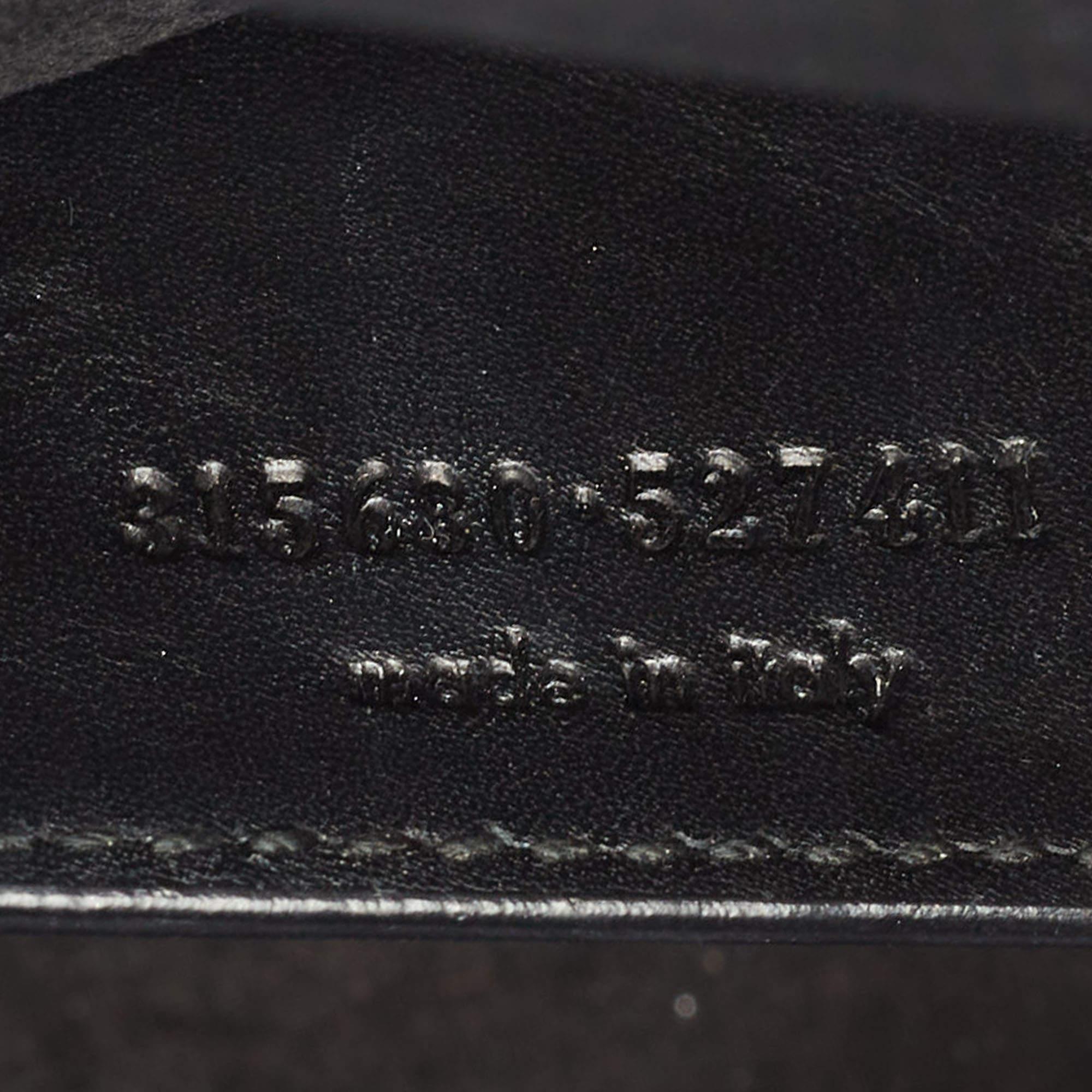 Saint Laurent Black Leather Studded Betty Shoulder Bag 7