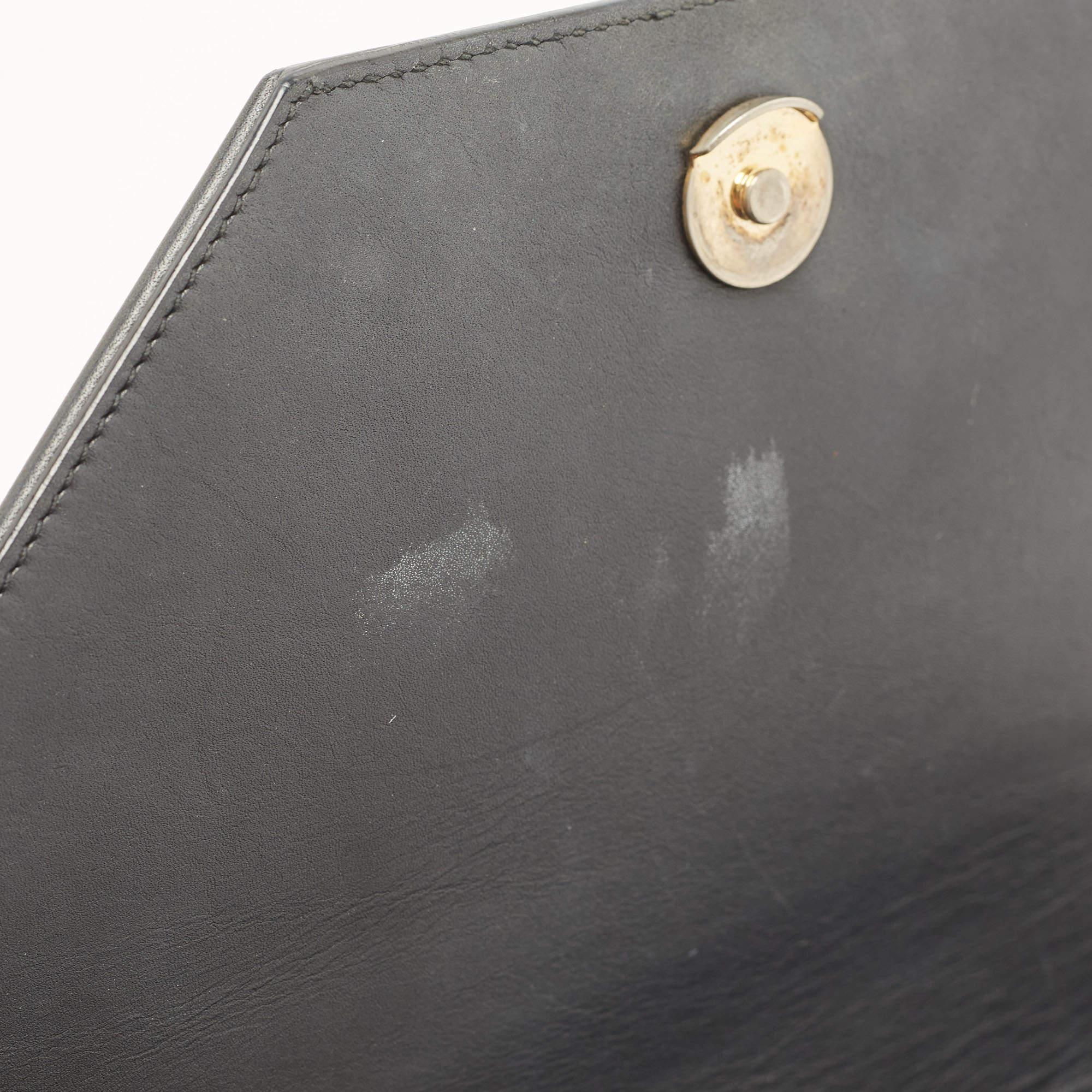 Saint Laurent Black Leather Studded Betty Shoulder Bag 9