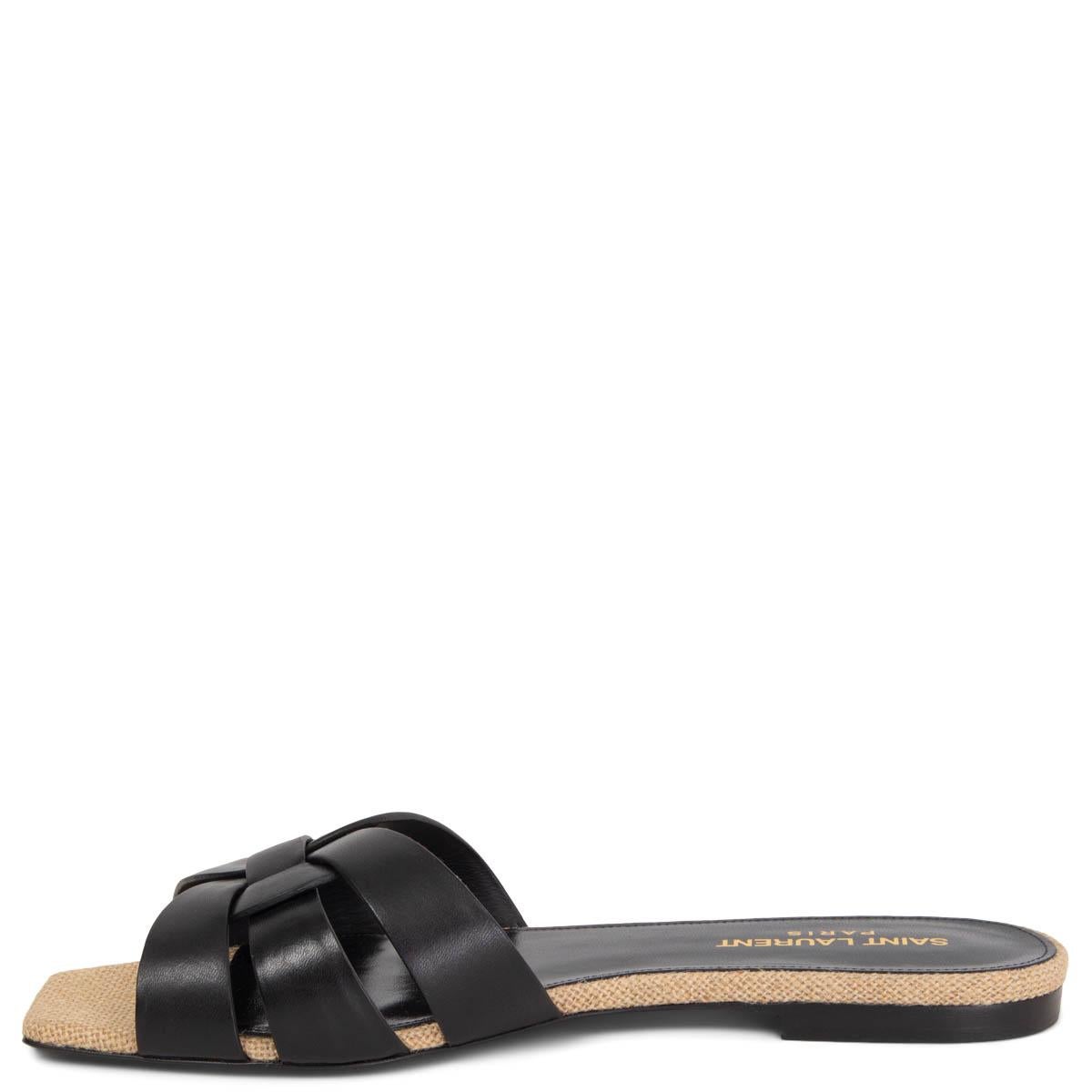 saint laurent tribute flat sandals