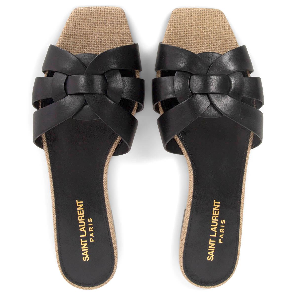 ysl tribute flat sandals