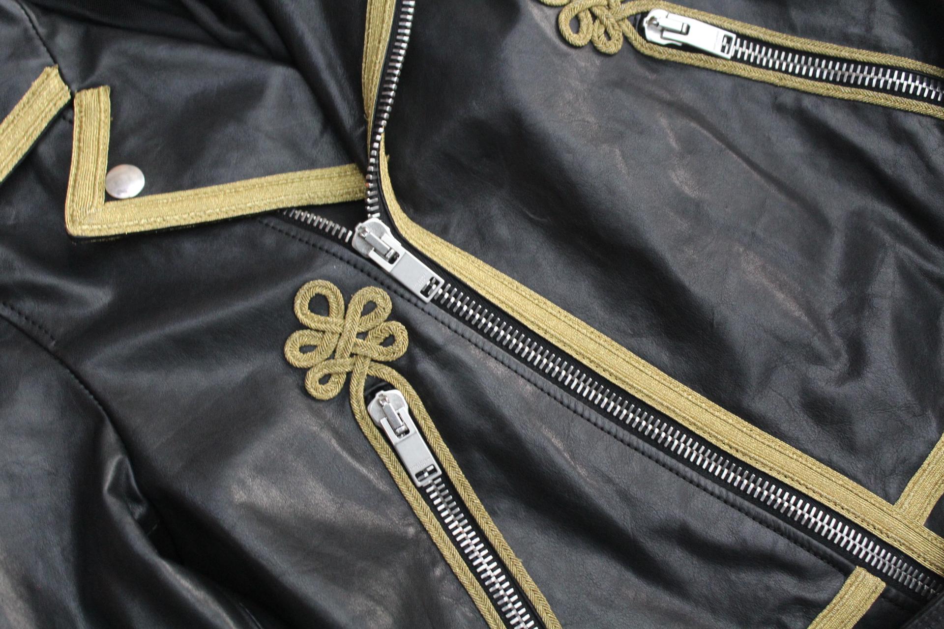 Saint Laurent Black Leathert Jacket 2