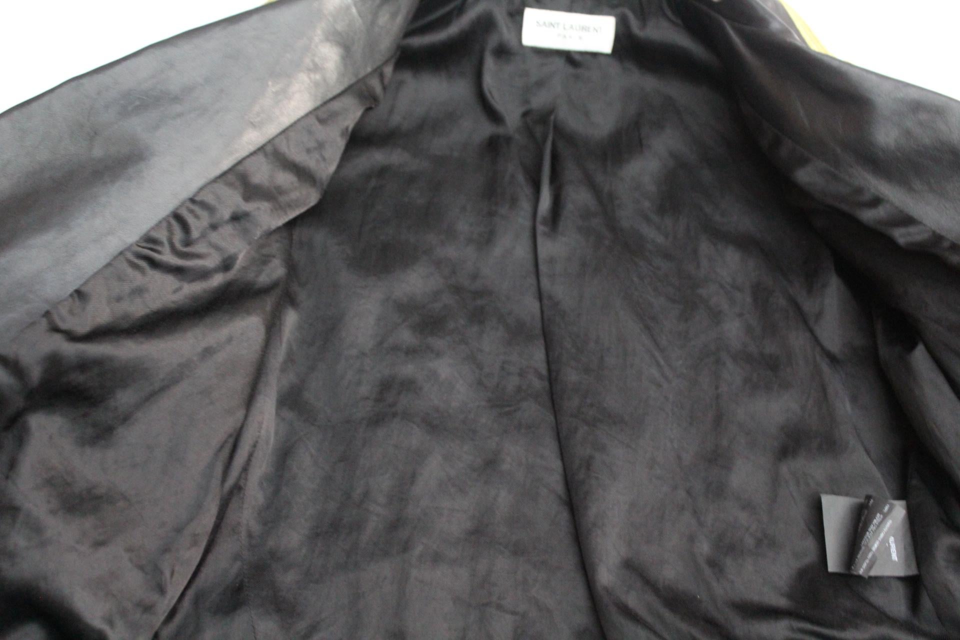 Saint Laurent Black Leathert Jacket 4