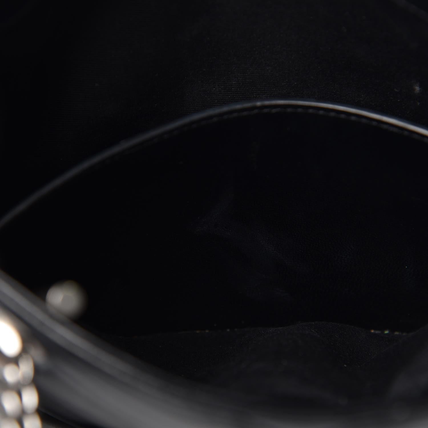 Saint Laurent Bolso Tote Loulou Cabas Negro Pequeño Shopper en venta 6