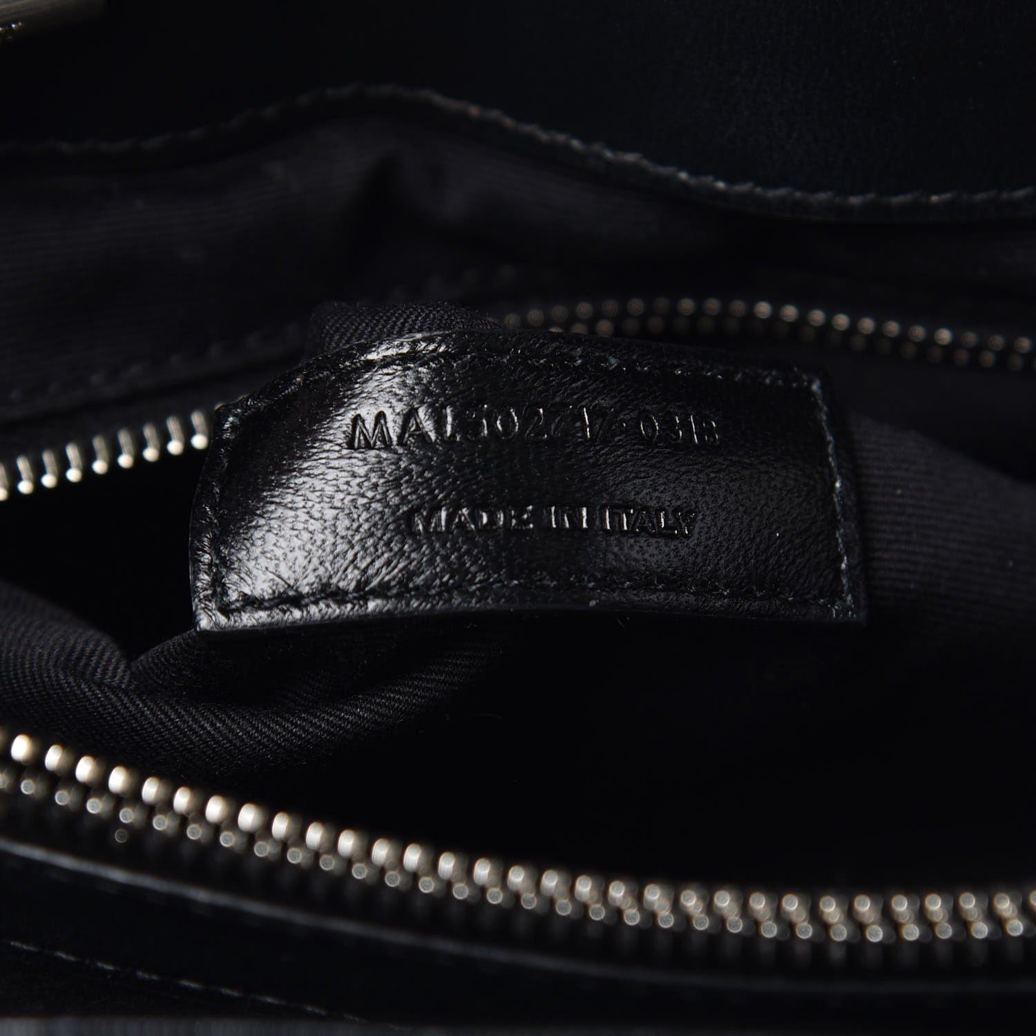 Saint Laurent Bolso Tote Loulou Cabas Negro Pequeño Shopper en venta 7
