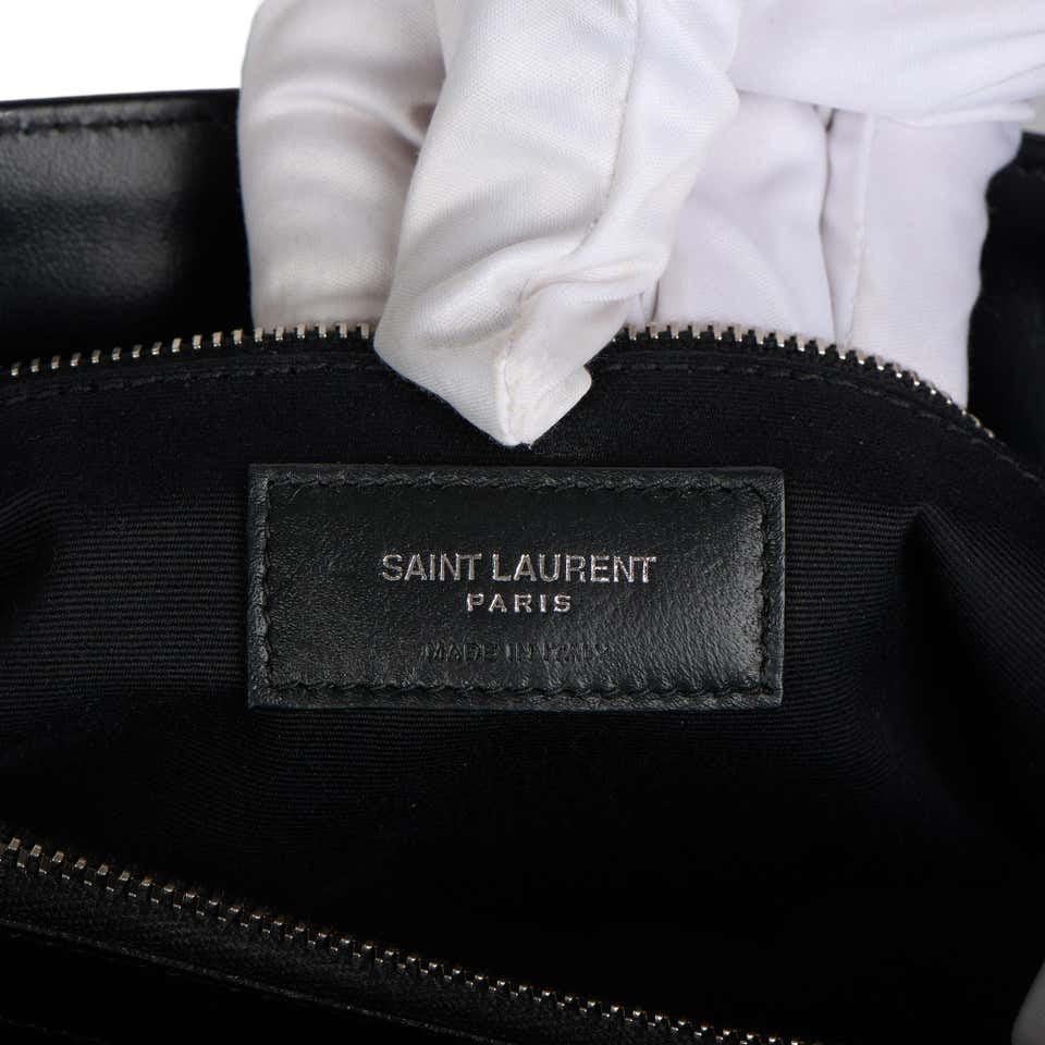 Saint Laurent Black M Quilted Calfskin Leather LouLou 3