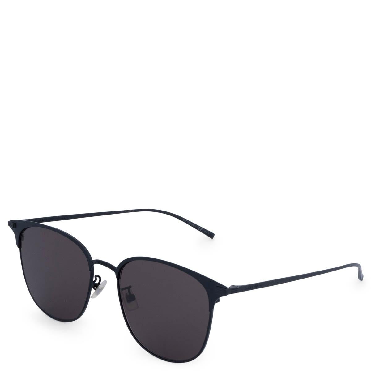 100% authentic Saint Laurent SL 203/K sunglasses in black metal with grey lenses. Feature a logo engraving on the arms. Have been worn and are in excellent condition. No case.

Measurements
Model	SL 203/K 003 57*18*150
Width	15cm (5.9in)
Height	5cm