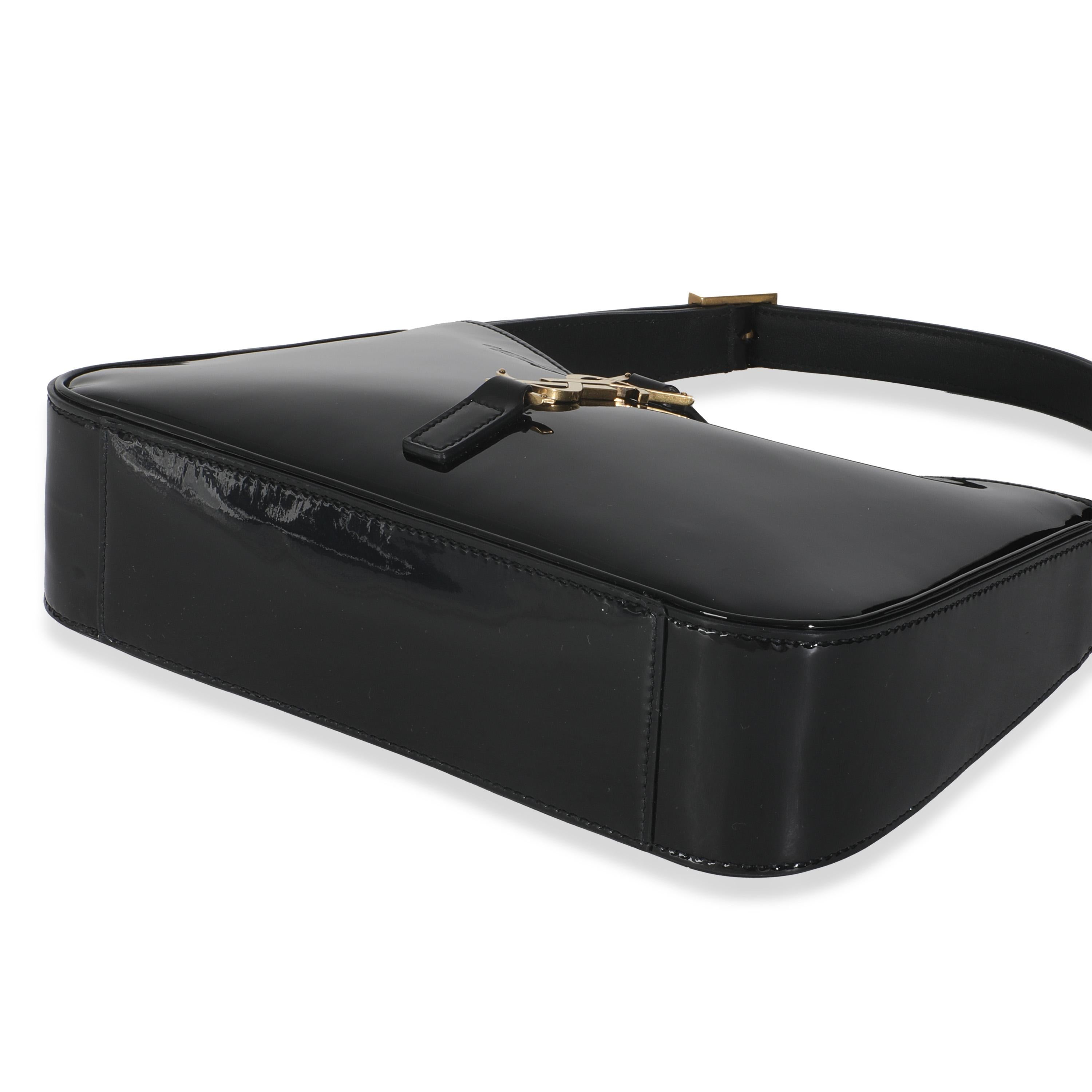 Saint Laurent Brevetto Nero Le 5 a 7 Hobo in vendita 1
