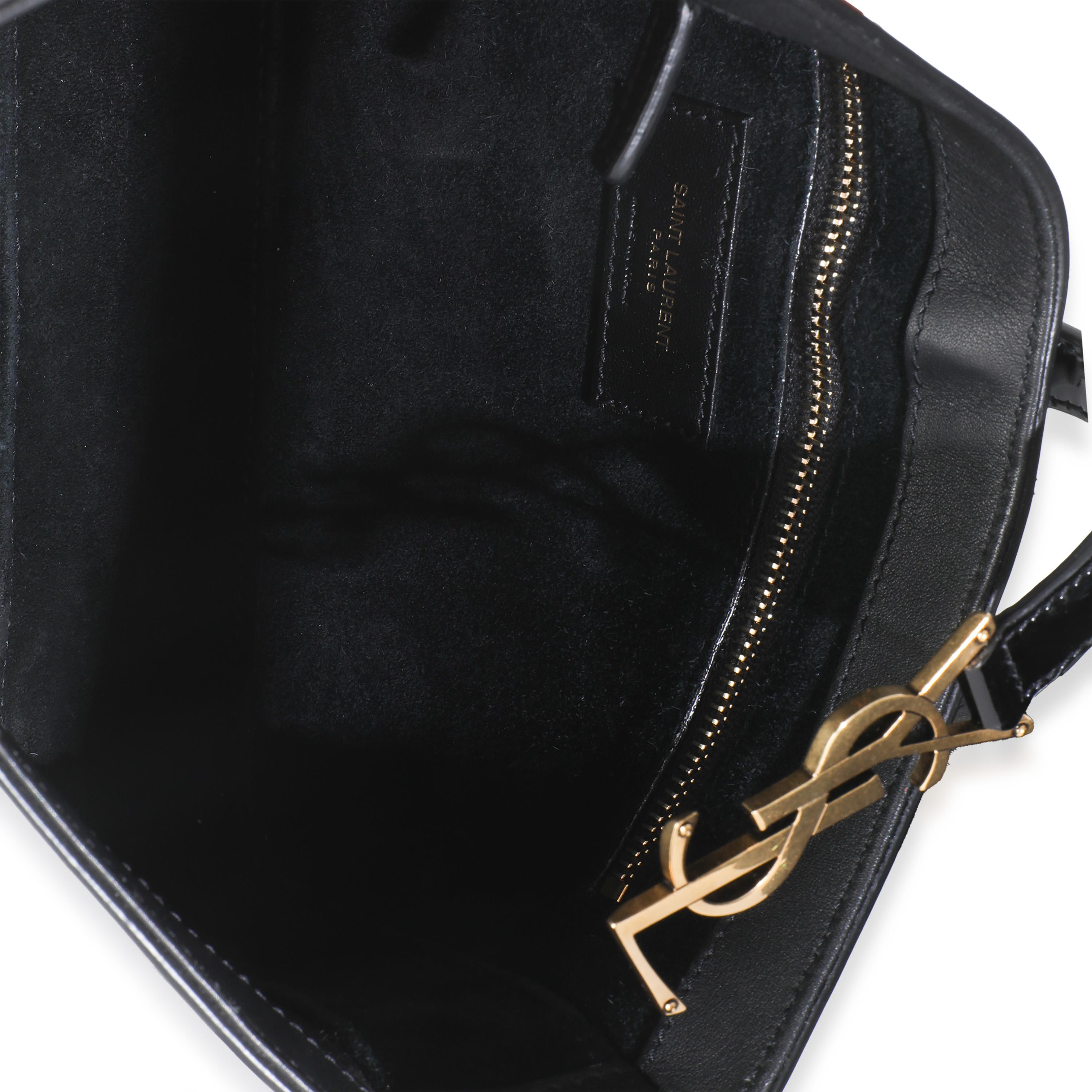 Saint Laurent Brevetto Nero Le 5 a 7 Hobo in vendita 2