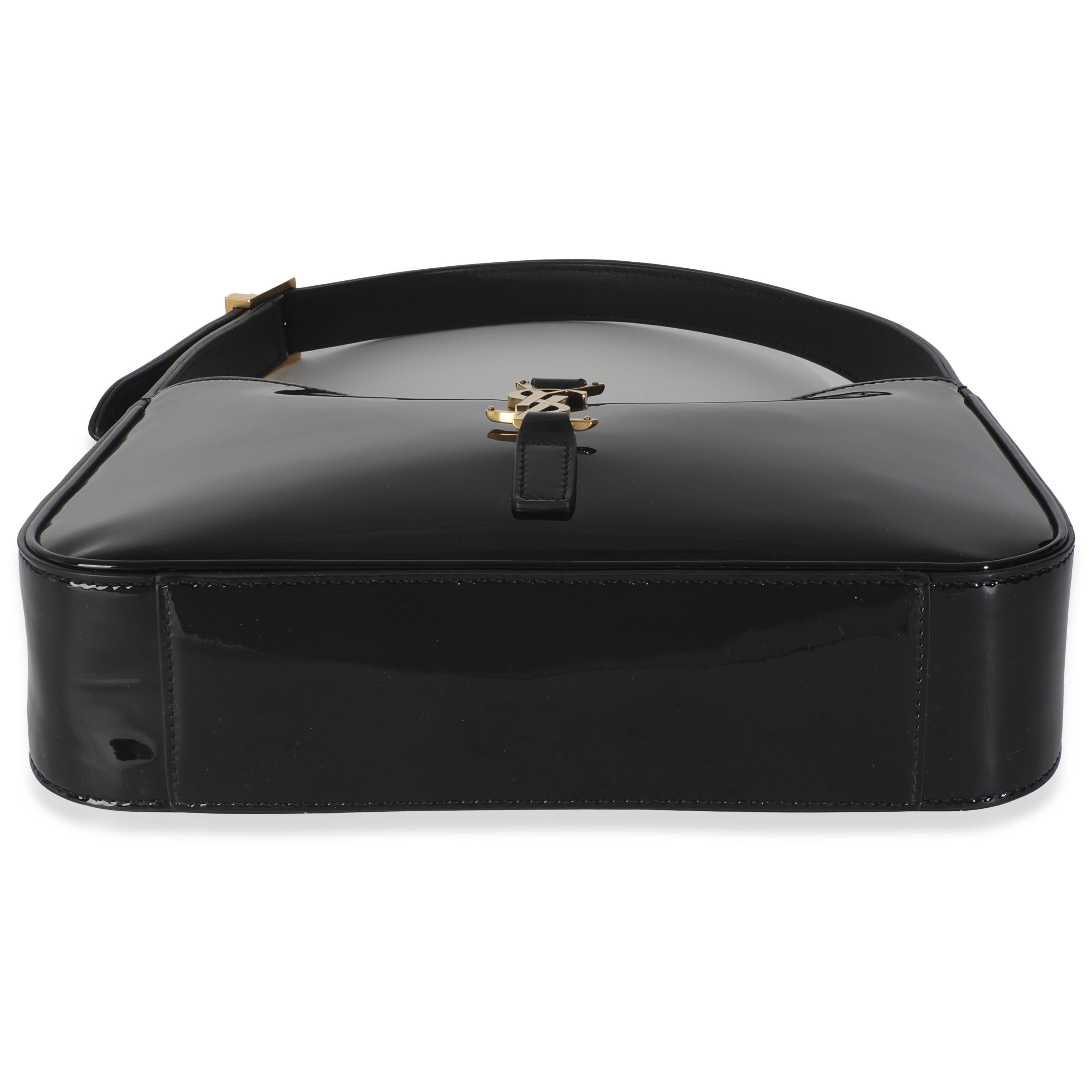 Saint Laurent Brevetto Nero Le 5 a 7 Hobo in vendita 4