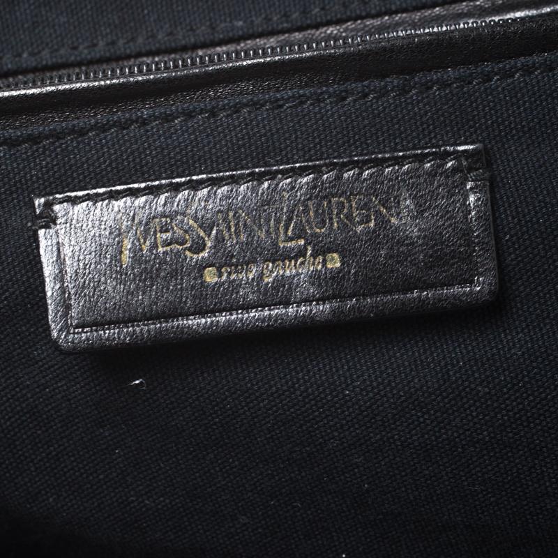 Saint Laurent Black Patent Leather Medium Majorelle Satchel 3