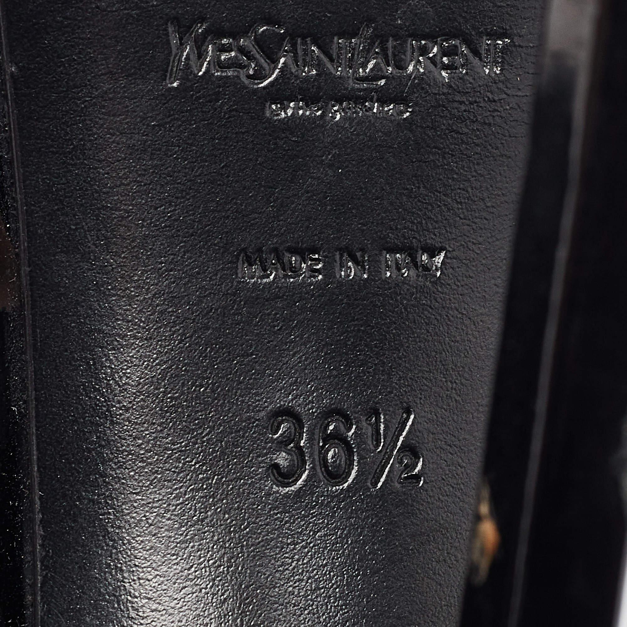 Saint Laurent escarpins Tribtoo noirs taille 36,5 en vente 3
