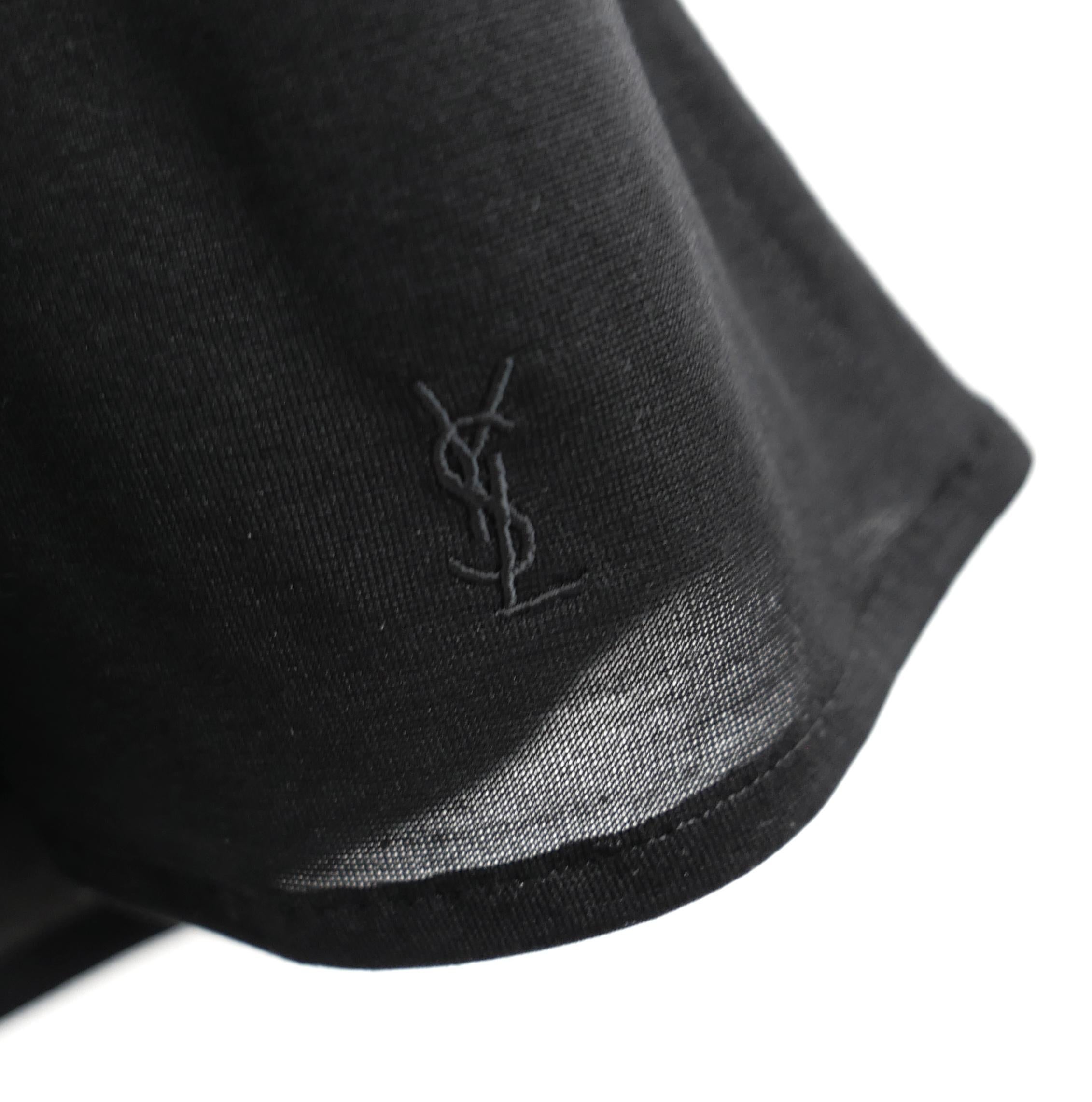Saint Laurent Black Plunge Neck Vest Top Fall 2023 Neuf - En vente à London, GB