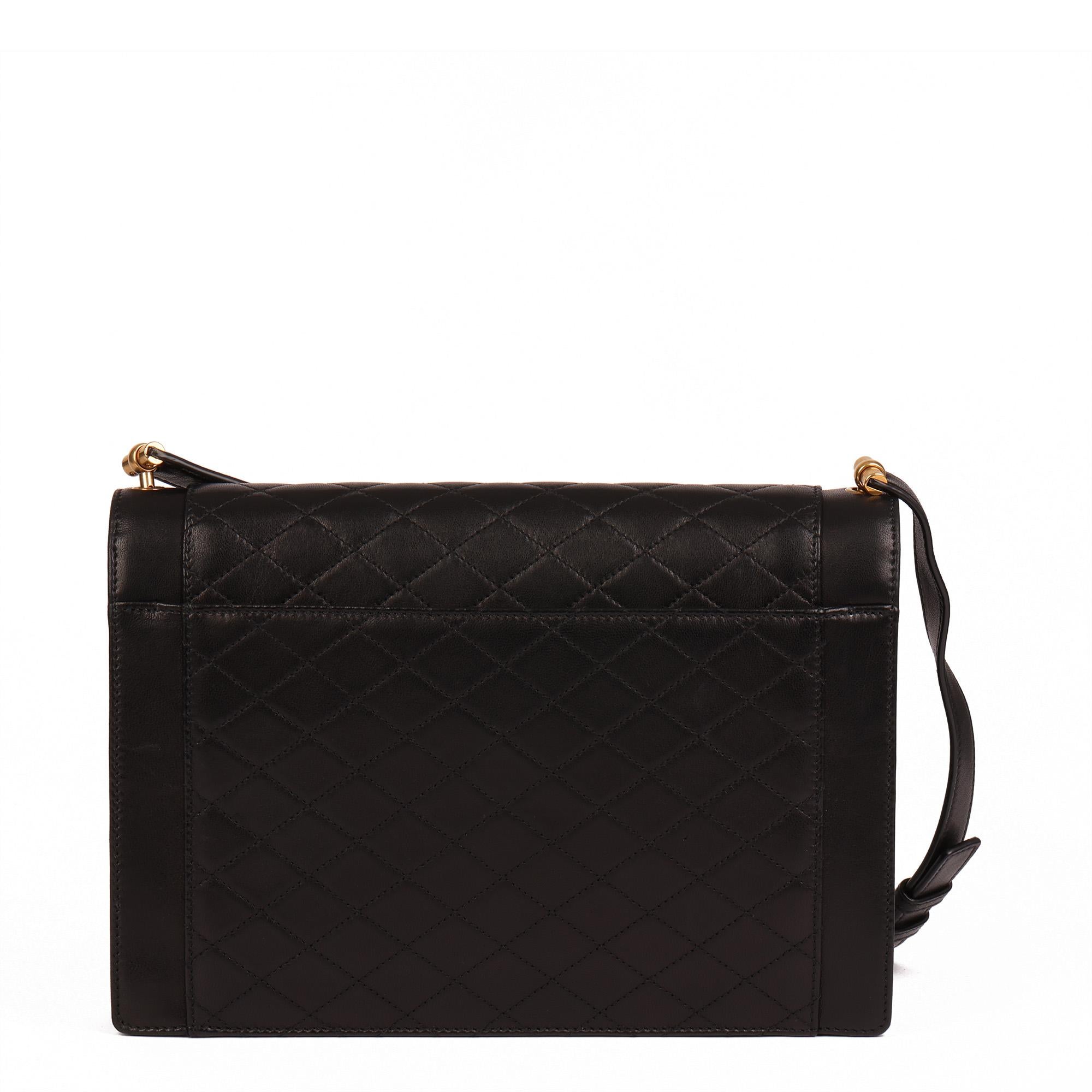gaby satchel in quilted lambskin