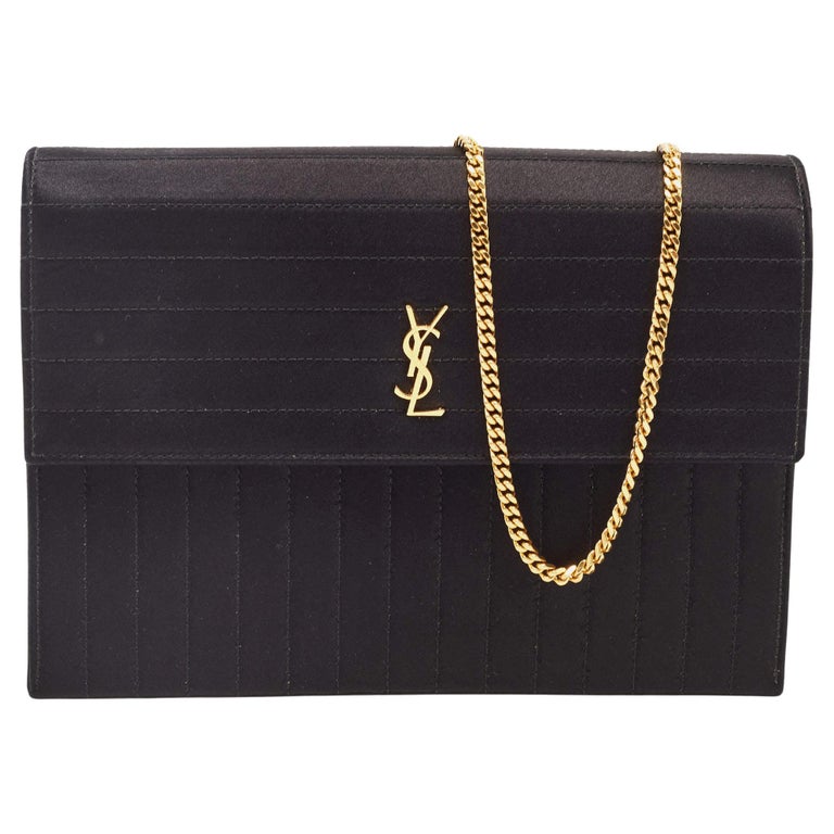 Saint Laurent Envelope Chain Crossbody Bag - Farfetch  Ysl wallet on chain,  Wallet chain, Chain crossbody bag