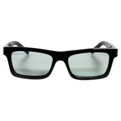 Saint Laurent Black Rectangle Betty 461 Sunglasses