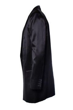 Saint Laurent, black silk blazer 2021