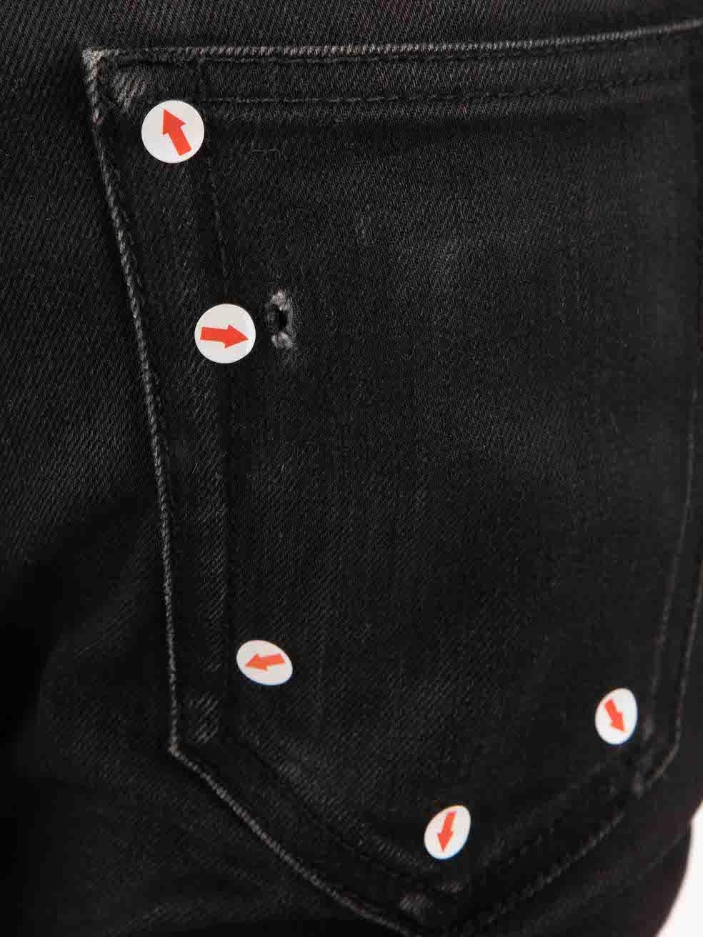 Saint Laurent Black Skinny Fit Jeans Size M 1