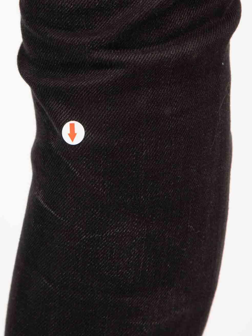 Saint Laurent Black Skinny Fit Jeans Size M 3