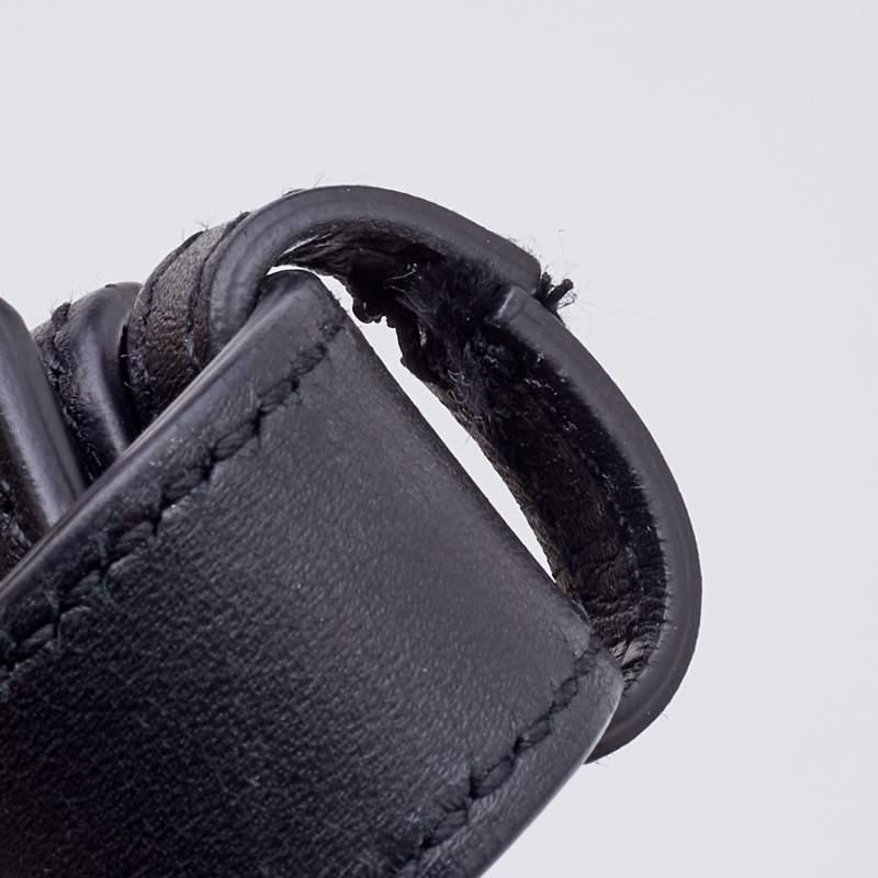 Saint Laurent Black Studded Leather Emmanuelle Bucket Bag 7