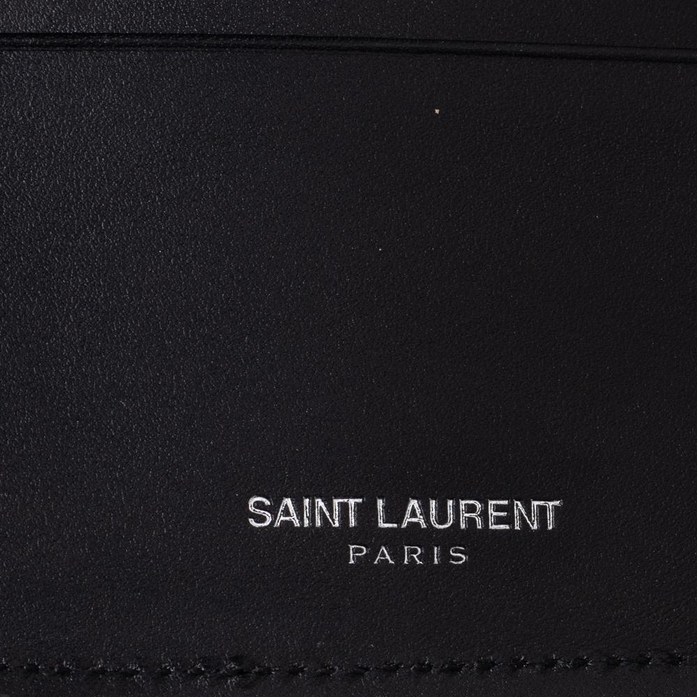 black studded wallet