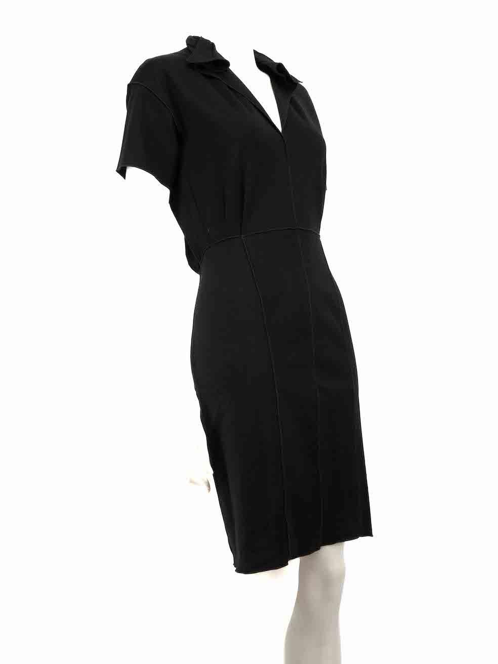CONDITION is Very good. Minimal wear to dress is evident. Minimal wear to the collar is seen with slight discolouration marks caused by the creasing of the material on this used Yves Saint Laurent designer resale item.
 
 
 
 Details
 
 
 Black
 
