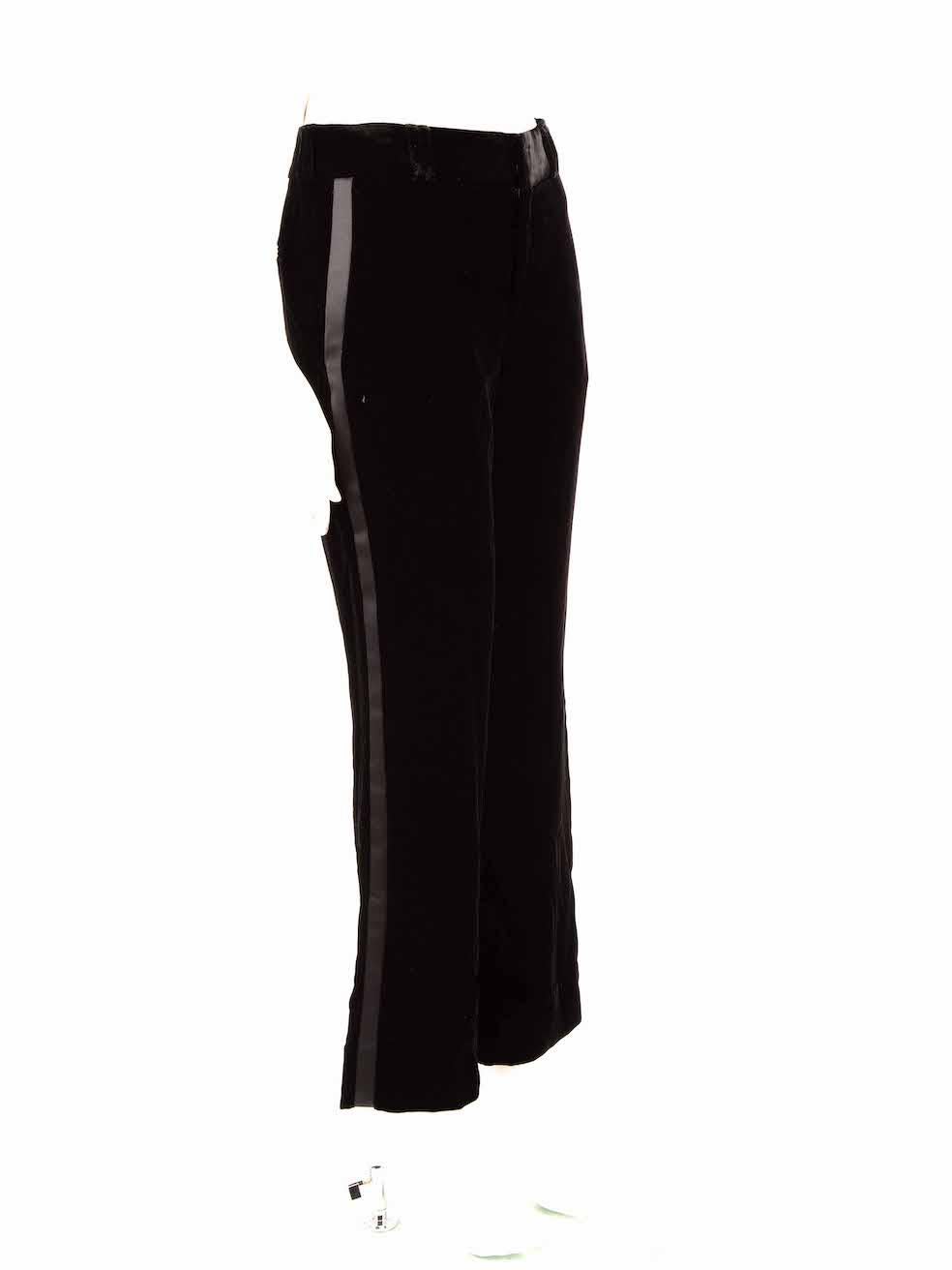 CONDITION is Good. Minor wear of trousers is evident. Light discolouration on the rear bottom left side of the trouser. The rear inner waistband seam has been altered on this used Saint Laurent designer resale item.
 
 
 
 Details
 
 
 Black
 
