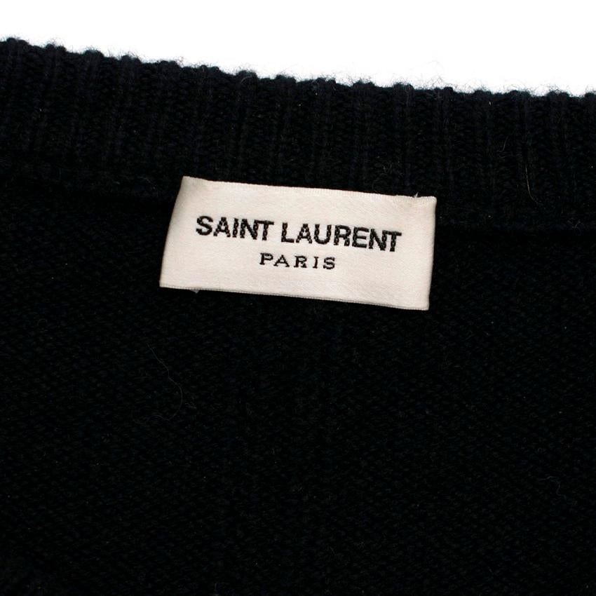 saint laurent striped sweater