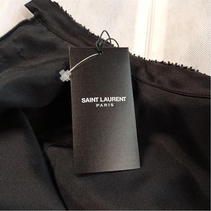 Saint Laurent Black Wool Dress IT 44 (US 8/10) 2