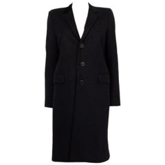 SAINT LAURENT - Giacca monopetto in lana nera M