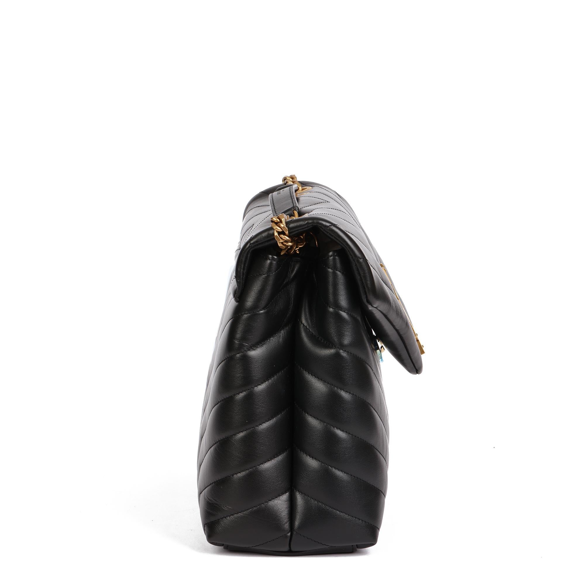 ysl loulou medium schwarz