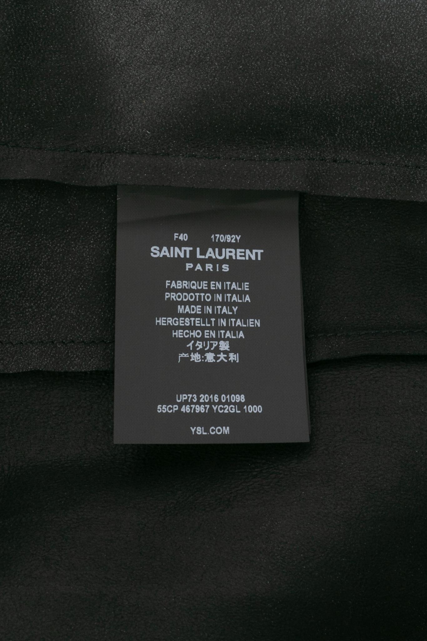 Saint Laurent Bluse Frühling 2017 im Angebot 5