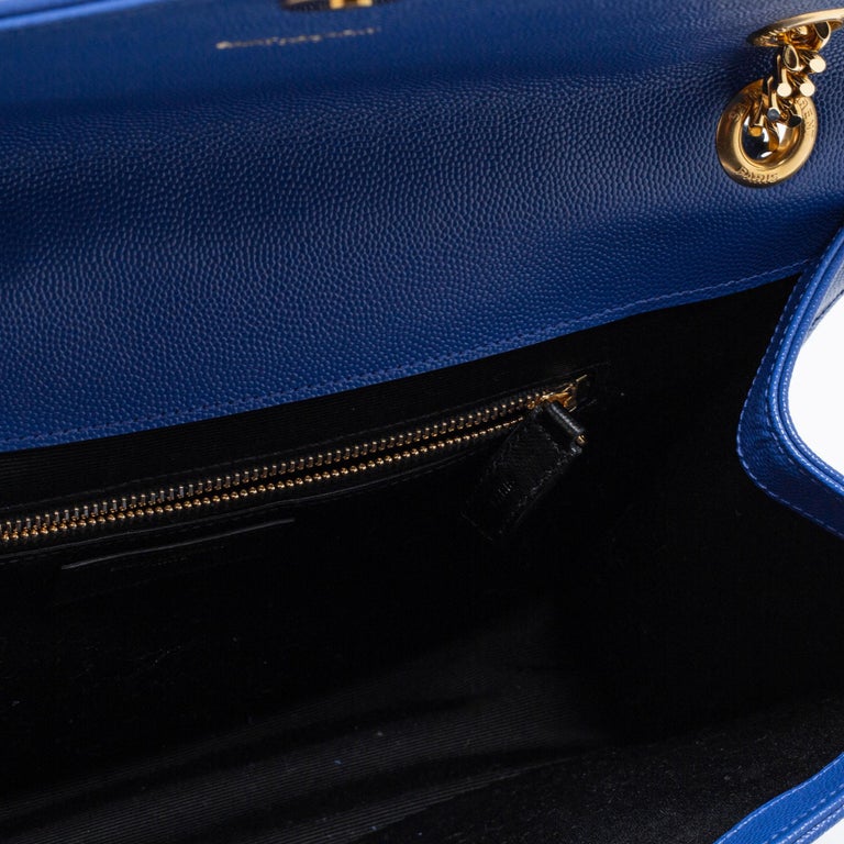 Monogram Clutch - Luxury Fashion Leather Blue