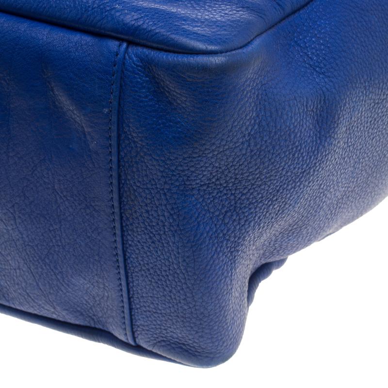 Saint Laurent Blue Leather Multy Hobo 6
