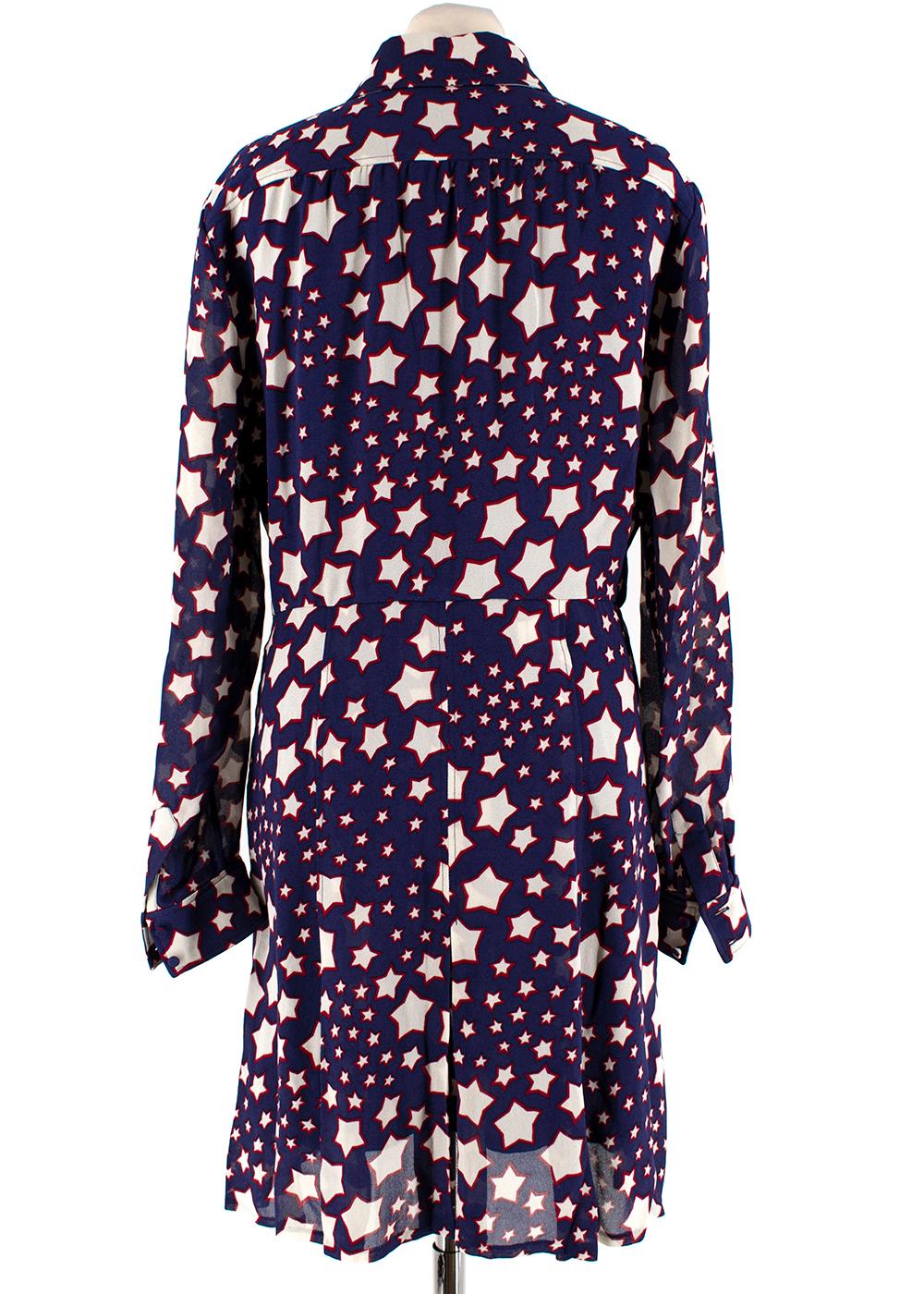 saint laurent star dress