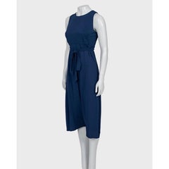 Saint Laurent Blue Tie-Waist Jumpsuit Sz. M/EU38